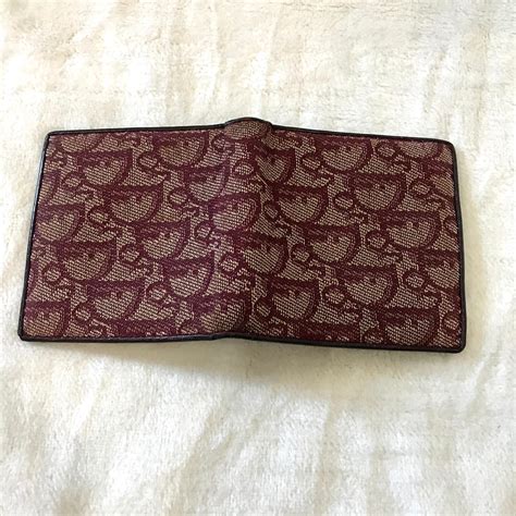 butterfly dior wallet|vintage christian Dior wallet.